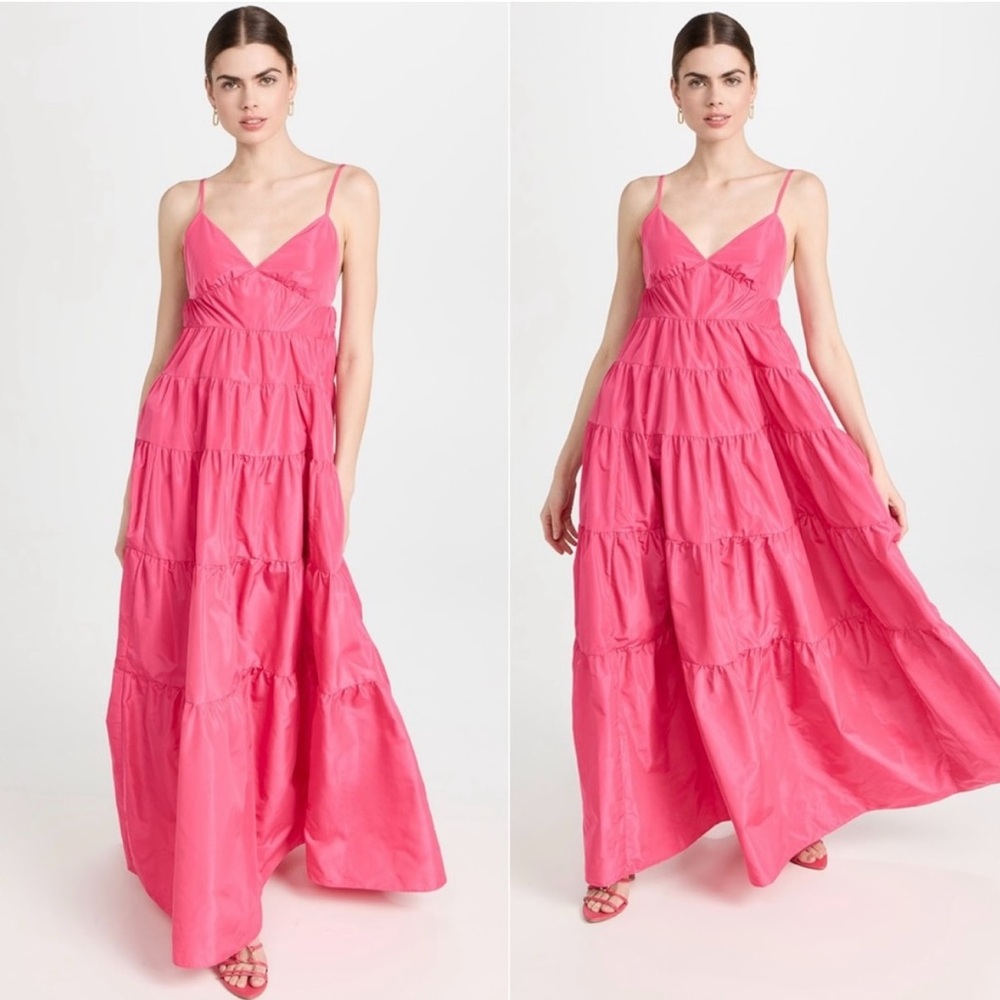 Staud Ripley Dress in Blossom